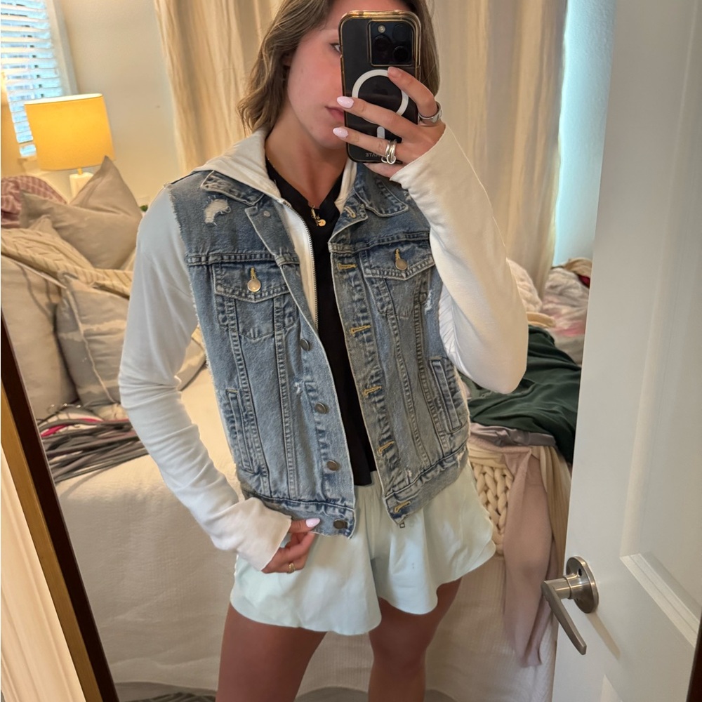Bailey 44 Denim contrast jacket